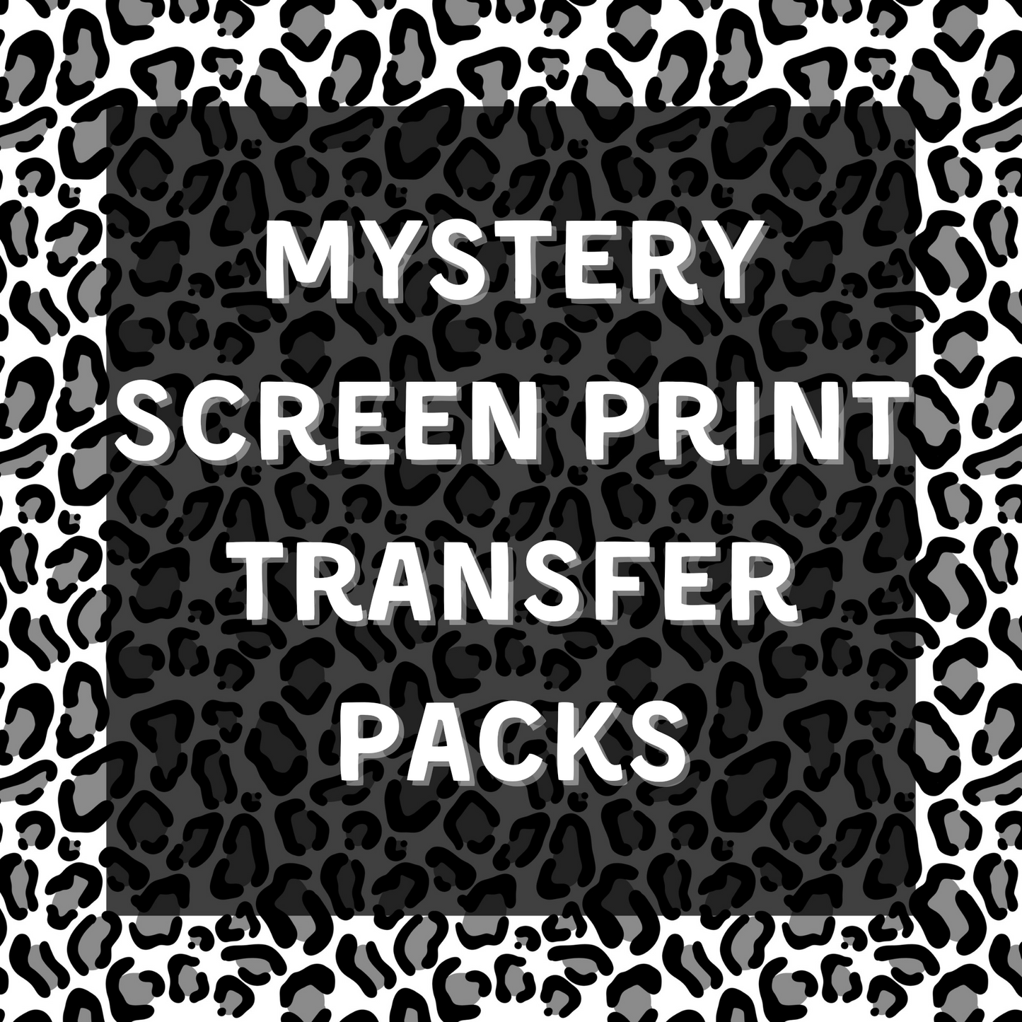 Mystery Screen Print Transfer Pack