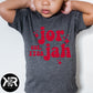 Jor Jah - Youth (Red Ink) *RTS Screen Print Transfer*